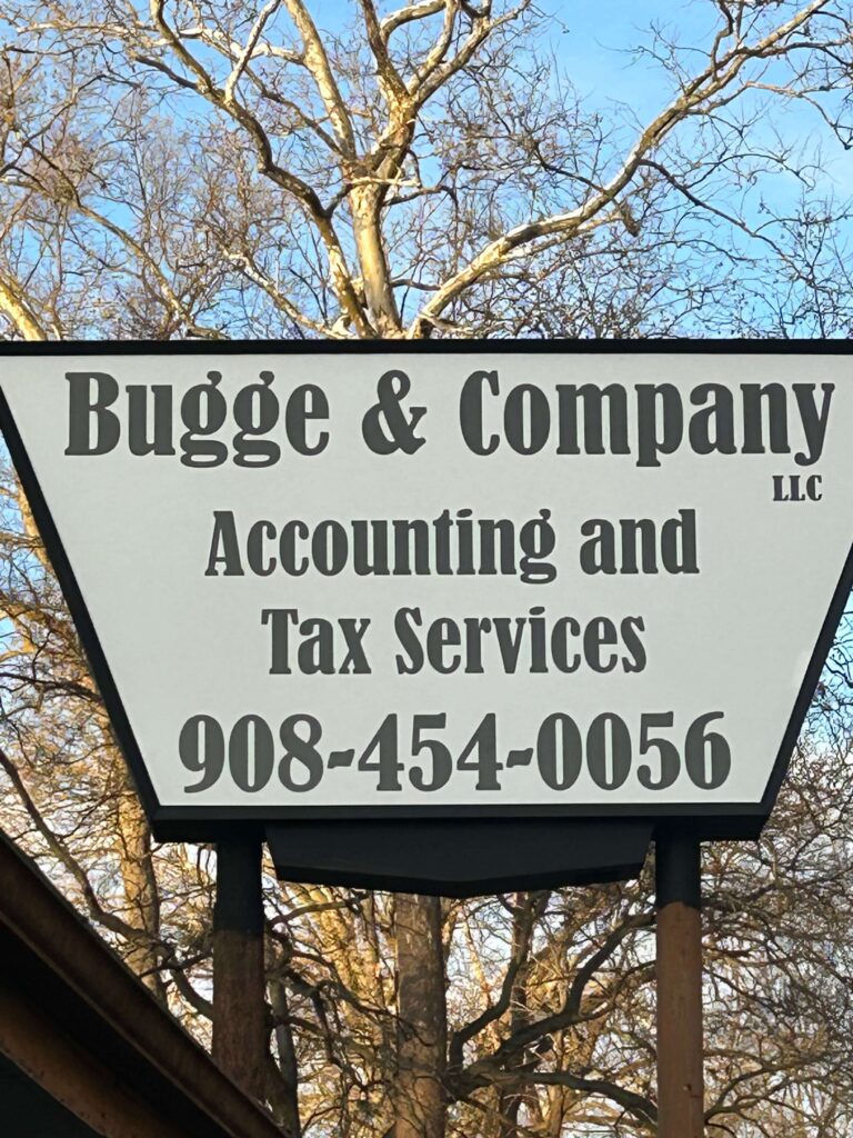 Bugge & Company Sign